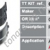 Рем. комплект суппорта (подшипник) SB5 SB6 SB7 CKSK14 TRUCK TECHNIC