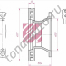 Диск тормозной BPW о.н.0308834030 MARSHALL