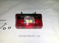 L0035RED Фонарь освещения регистрационного знака красный LED на подставке