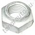 Гайка пальца рессоры (самоконтрящаяся) M30x3.5 H=24 SW46 BPW, ROR