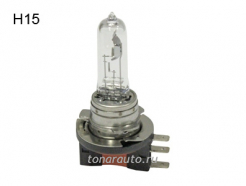 H15 LONGLIFE  halogen bulb 12V 55/15W  PGJ23t-1 3х срок службы
