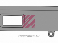 Накладка на панель подножек средняя серый пластик прав SCANIA о.н.1354594 MARSHALL