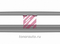Решетка радиатора средняя белый металл SCANIA о.н.1872159 MARSHALL