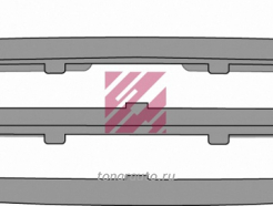 Решетка радиатора нижняя, без отверстий под подножку белый пластик SMC SCANIA о.н.1871667 MARSHALL