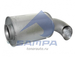 032080 Глушитель Volvo FH/FM, RVI Magnum/Premium DXI конечная часть