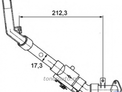 9XL351328031 Кран отопителя MAN F2000