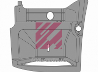 Корпус подножки серый пластик SMC лев Renault о.н.5010578376 MARSHALL