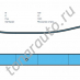 Лист рессоры подвески прицепа BPW