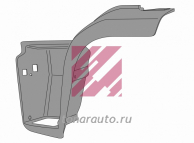 Крыло, корпус подножки E/CARGO 120 темно-серый пластик SMC лев IVECO о.н.500318079 MARSHALL