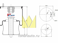 Пневморессора VOLVO (со стальным стаканом) о.н. 20573312