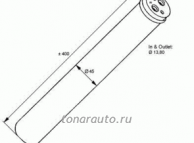 33118 Ресивер компрессора кондиционера MAN TG-A/TG-X