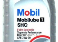 152659 Масло трансмис Mobil Mobilube 1 SHC SAE 75W90 (КПП), 1л