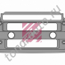 Бампер с отверстиями под п/т фары AS серый пластик SMC IVECO о.н.500361801 MARSHALL