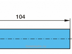 Втулка кронштейна балансира подвески прицепа изнашиваемого (ползуна) ф20X2,6X10 BPW