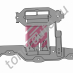 Кронштейн дефлектора кабины металл лев SCANIA о.н.1440108 MARSHALL