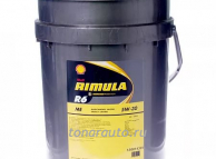 550040122 Масло моторное Shell Rimula R6 ME SAE 5W30, 20л