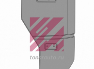 Угол бампера 1ая серия без воздухозаборника белый пластик SMC прав Renault о.н.5010219008 MARSHALL