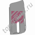 Дефлектор кабины белый пластик SMC лев SCANIA о.н.1370329 MARSHALL